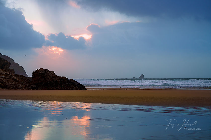 Perranporth Beach, Cow and Calf