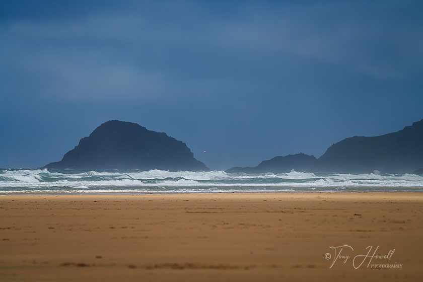 Perranporth Beach, Gull Rocks