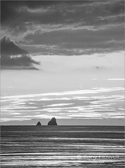 Perranporth Beach, Sunset