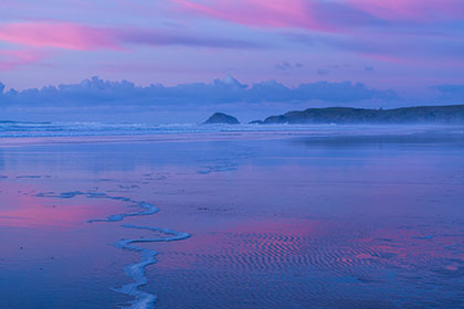 Perranporth-Beach-Sunset-Cornwall