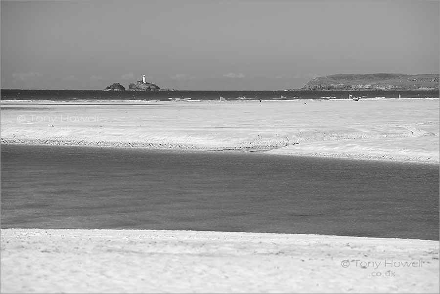 Porthkidney Beach, Godrevy Lighthouse