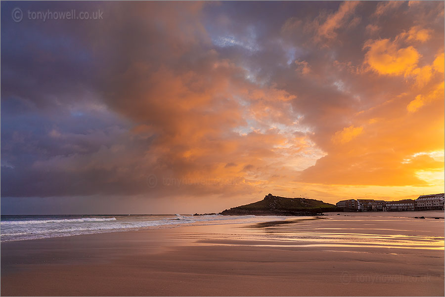 Porthmeor Beach, Sunrise