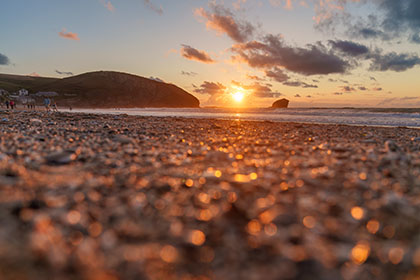 Portreath-Beach-Sunset-Cornwall