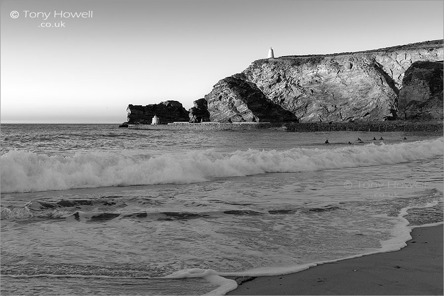 Portreath Beach, Sunset