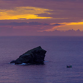 Portreath-Sunset-Cornwall