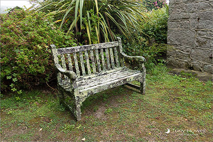 Bench, Old Town Church, St-Marys, Isles of Scilly
