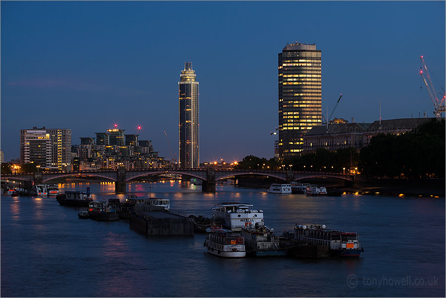 River Thames, Dusk, London