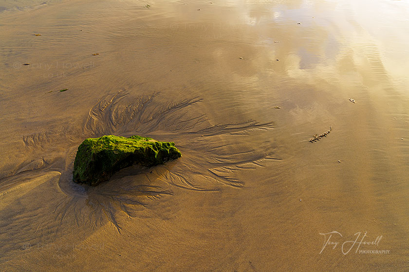 Rock, Sand Patterns, Perranporth