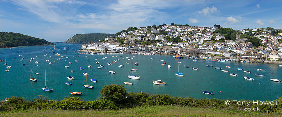 Salcombe Town and Boats, Devon