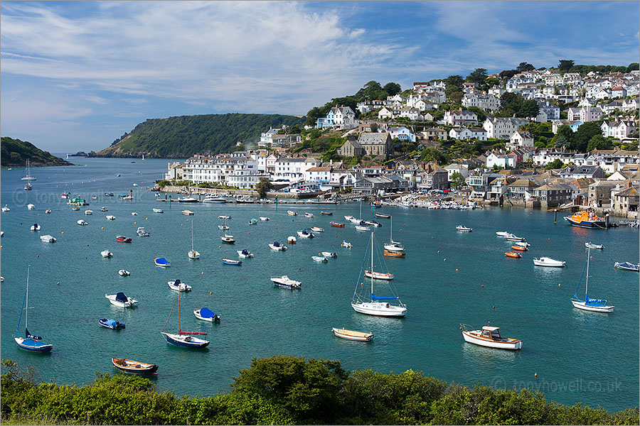 Salcombe Town and Boats