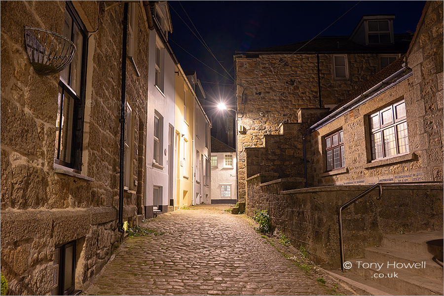 Rose Lane, Night, St Ives