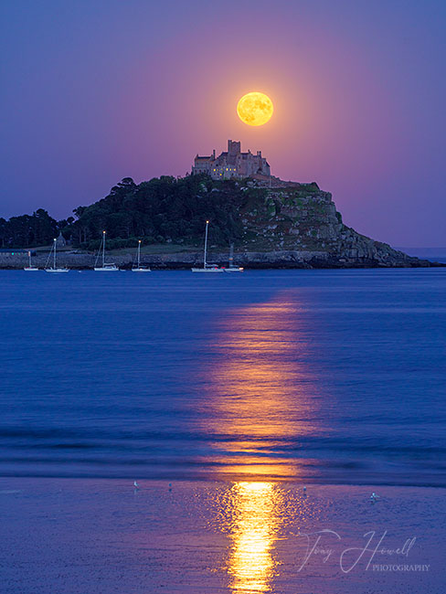 St Michaels Mount, Full Moon