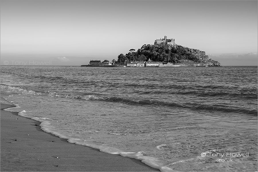 St Michaels Mount at sunset