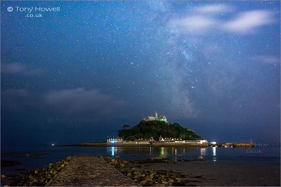 Milky Way, St Michaels Mount