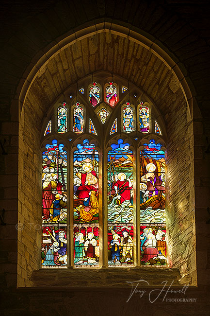 Stained Glass Window, Fowey Parish Church