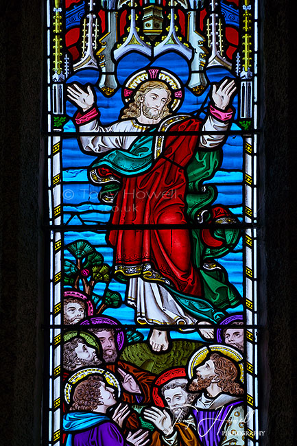 Stained Glass Window, Fowey Parish Church