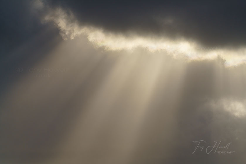 Sunrays Above Porthtowan