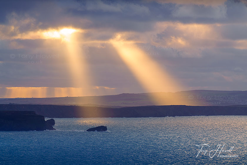 Sunrays Over Portreath