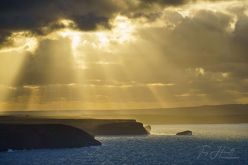 Sunrays Over Portreath