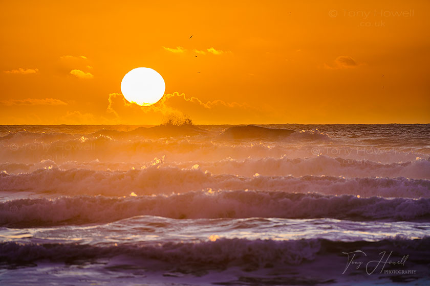 Sunset, Perran Sands, Perranporth