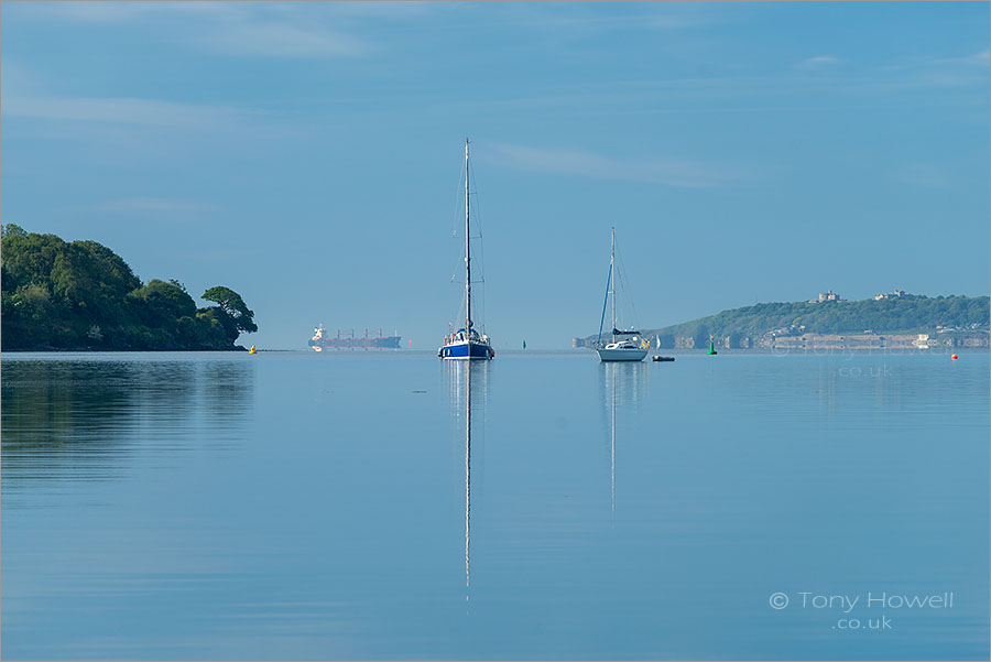 Trelissick, River Fal, Boats