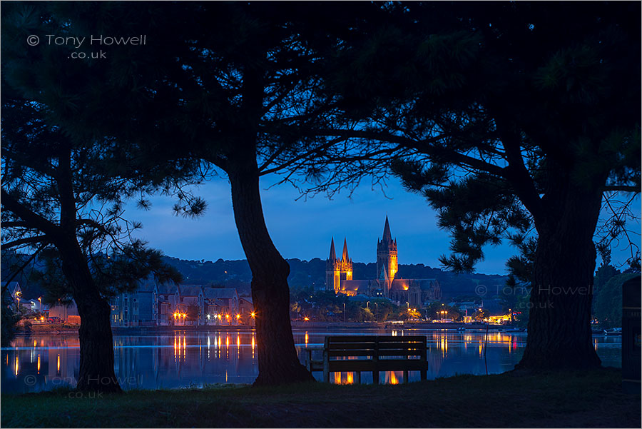 Truro Cathedral, Dusk