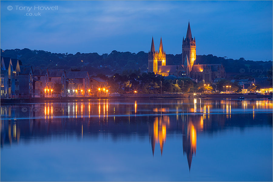 Truro Cathedral, Dusk