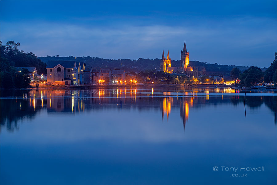 Truro Cathedral, Dusk