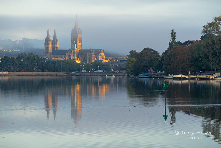 Truro Cathedral, Mist