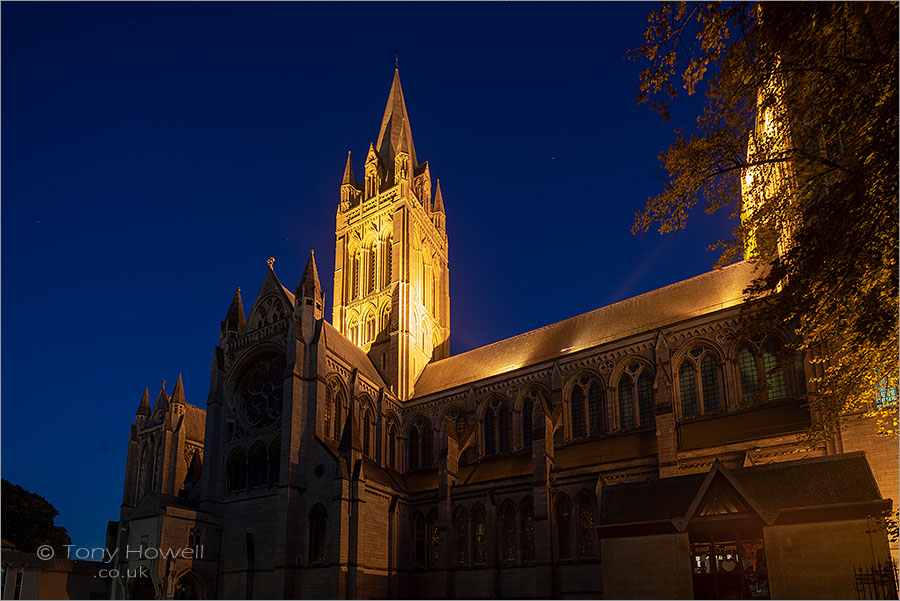 Truro Cathedral, Night