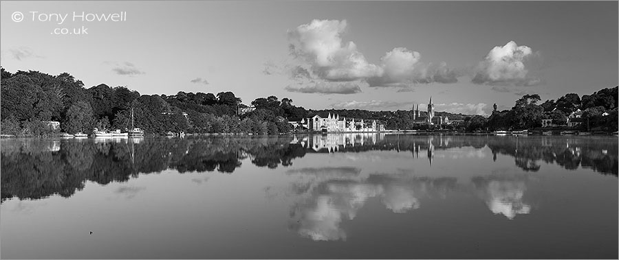 Truro Cathedral, River