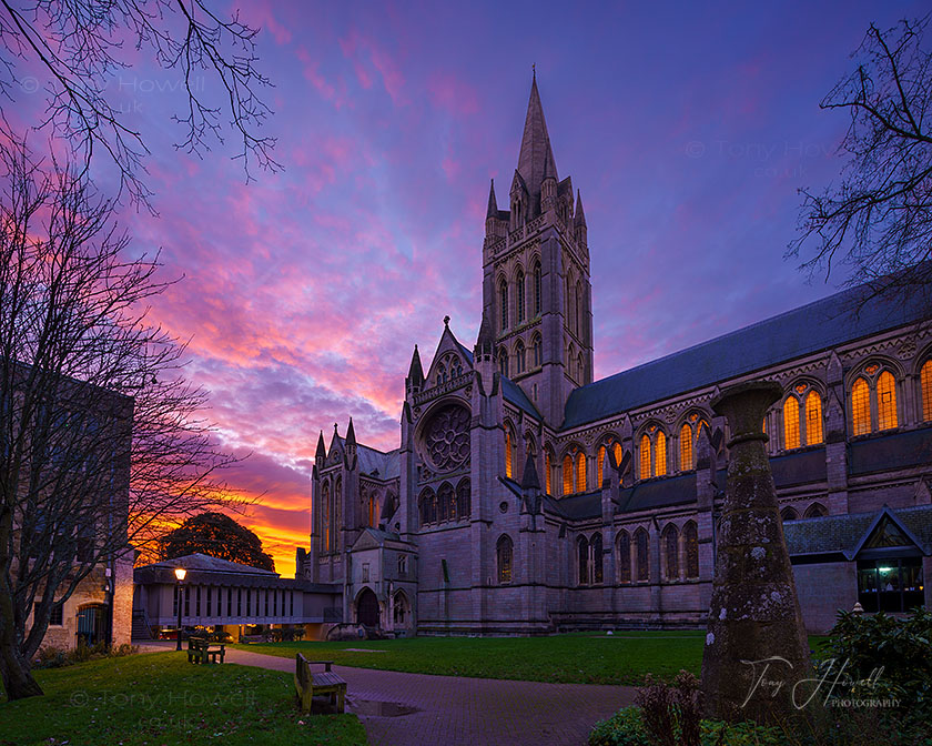 Truro Cathedral at Sunrise