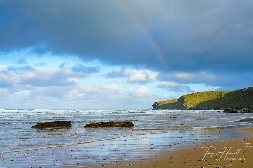 Watergate Beach, Rainbow, nr. Newquay