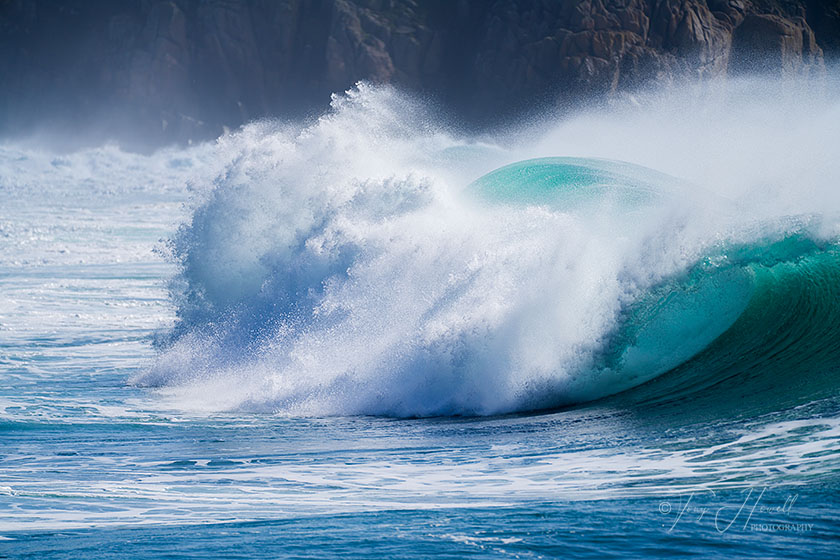 Wave, Porthcurno Beach
