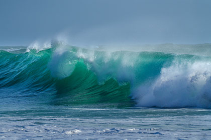 Porthcurno-Beach-Wave-Cornwall