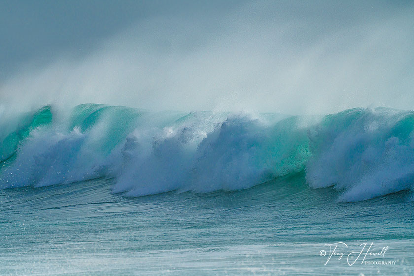 Wave, Porthcurno Beach