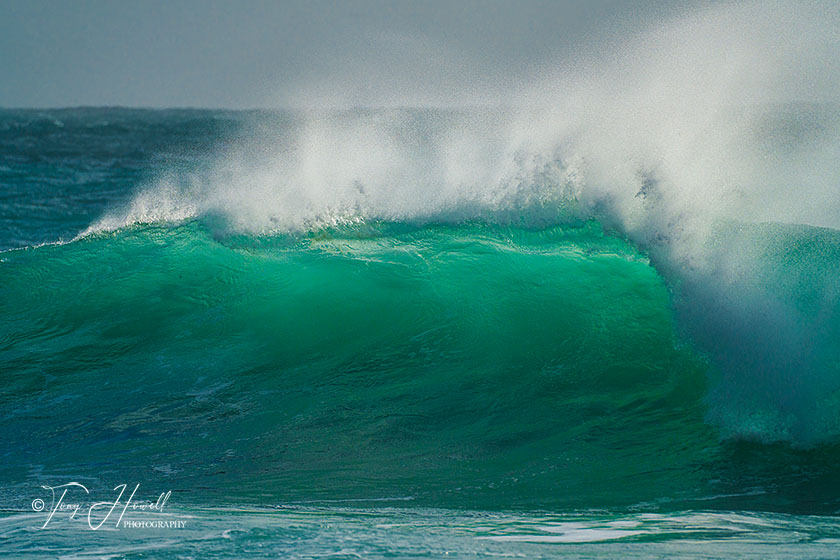 Wave, Porthcurno Beach