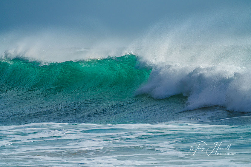 Wave, Porthcurno Beach