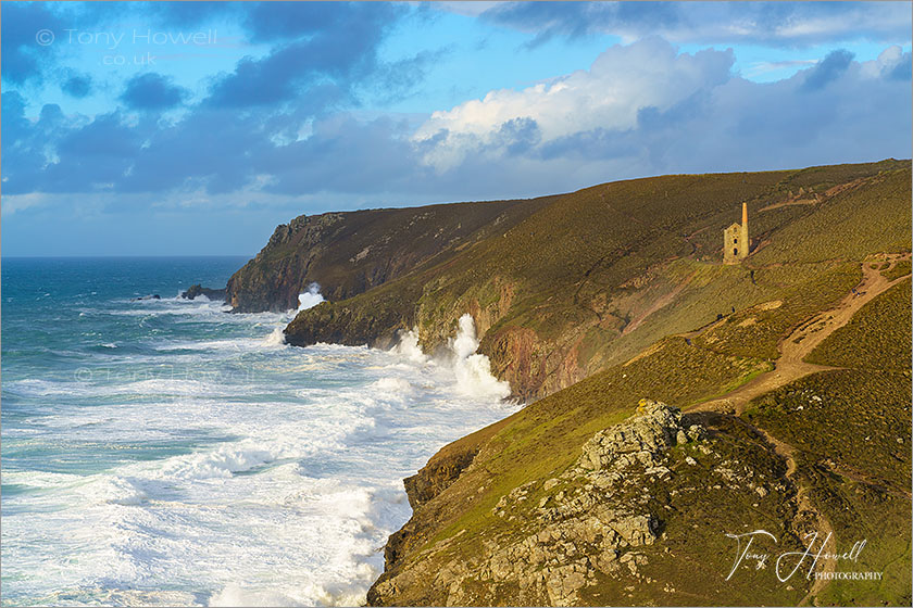 Wheal Coates, Stormy Sea