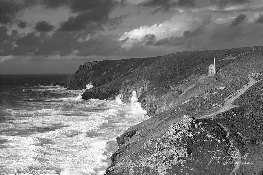 Wheal Coates, Stormy Sea