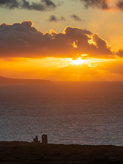 Wheal Coates, Sunset