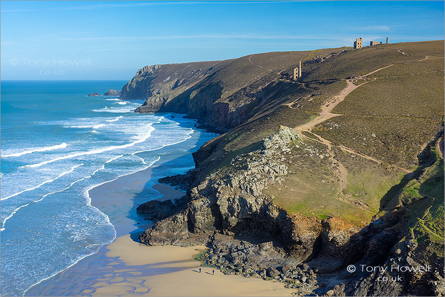 Wheal Coates Tin Mine, Chapel Porth Beach