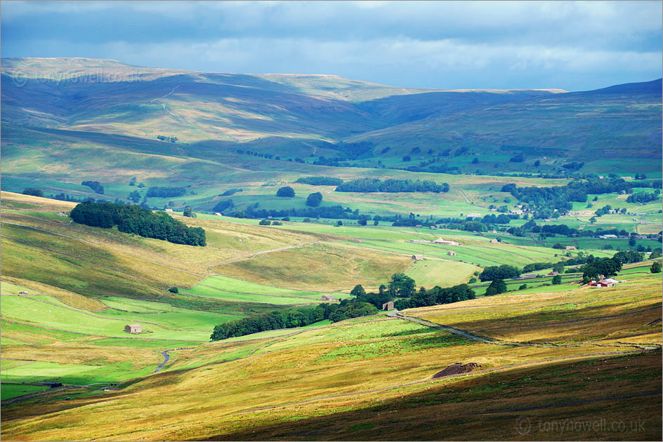 View over Wensleydale