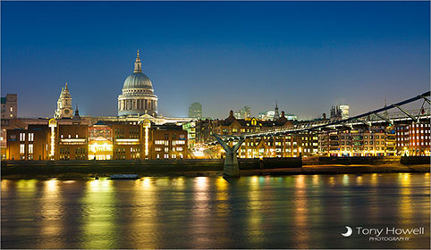 St Pauls Cathedral, Night, London