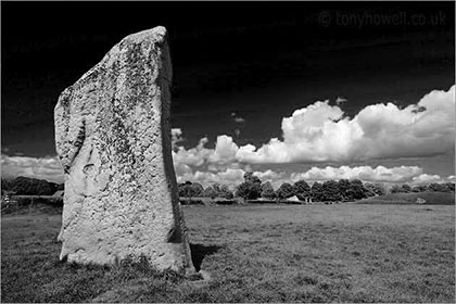 Avebury in Black and White