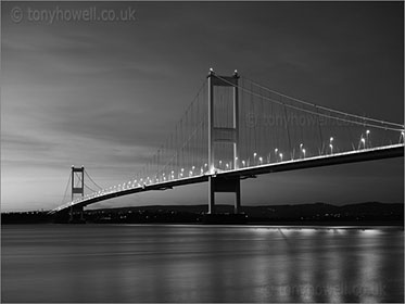 Severn Bridge, Black and White