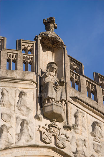 Bath Abbey Jesus Detail