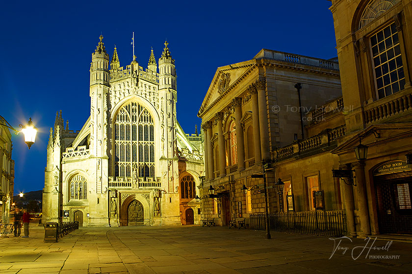 Bath Abbey, Night 