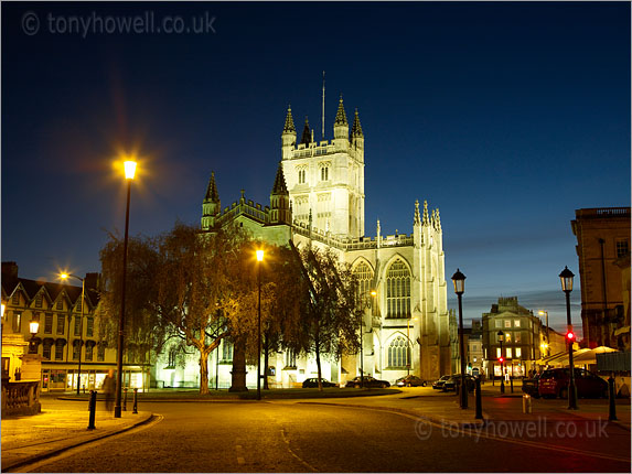 Bath Abbey, Night 