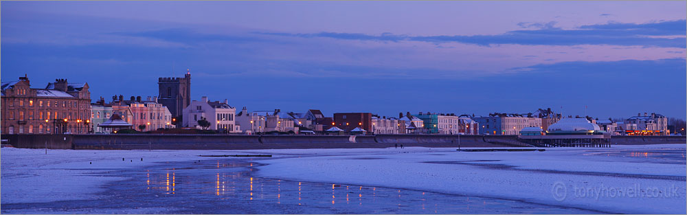 Burnham on Sea, Snow